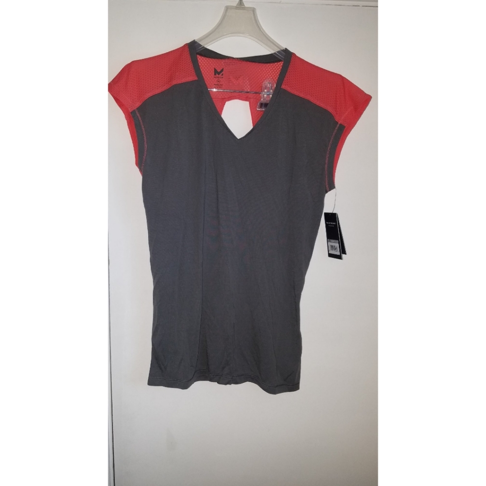 Mission vapor active tee